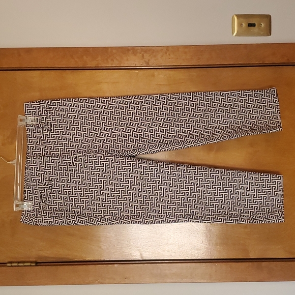 LOFT Pants & Jumpsuits Loft Navy White Capris Poshmark